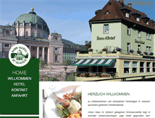 Tablet Screenshot of dom-hotel-st-blasien.de